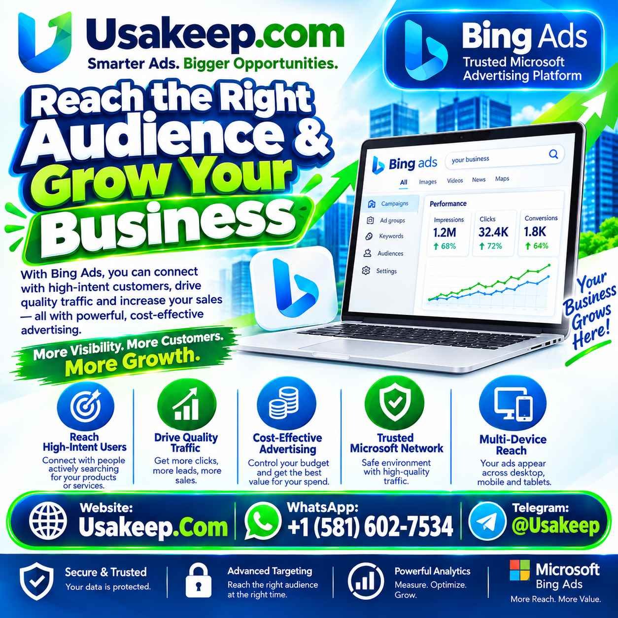 Buy Bing Ads Accounts