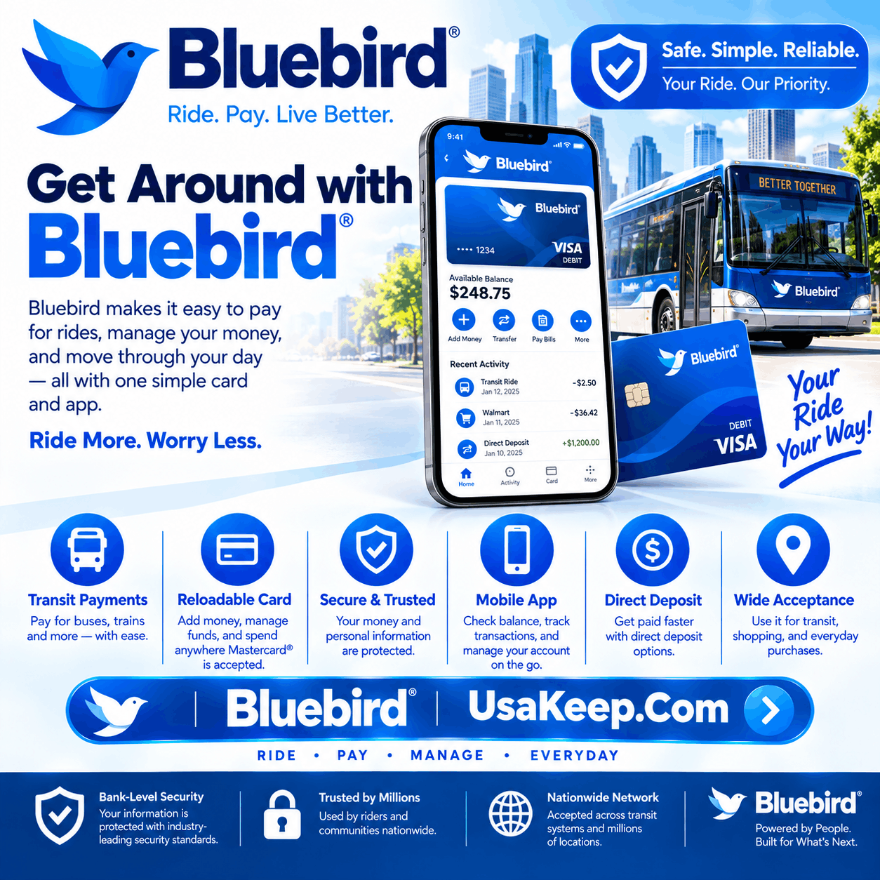 Buy Bluebird Account