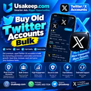 Buy Old Twitter Accounts