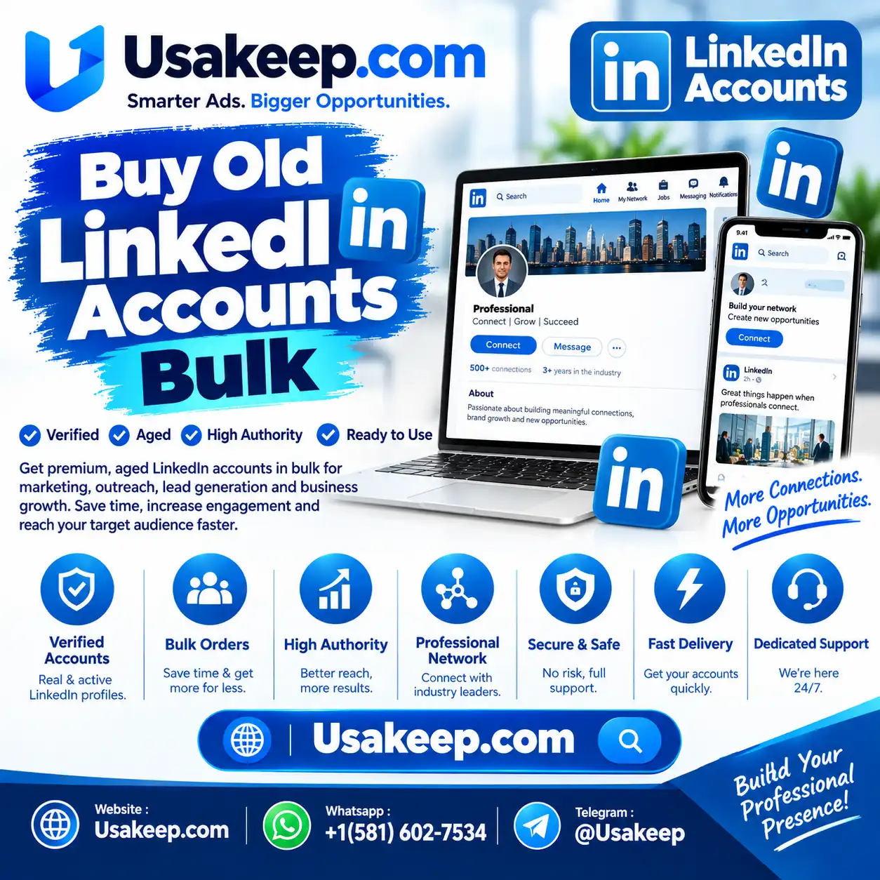 Buy Old linkedin Accounts