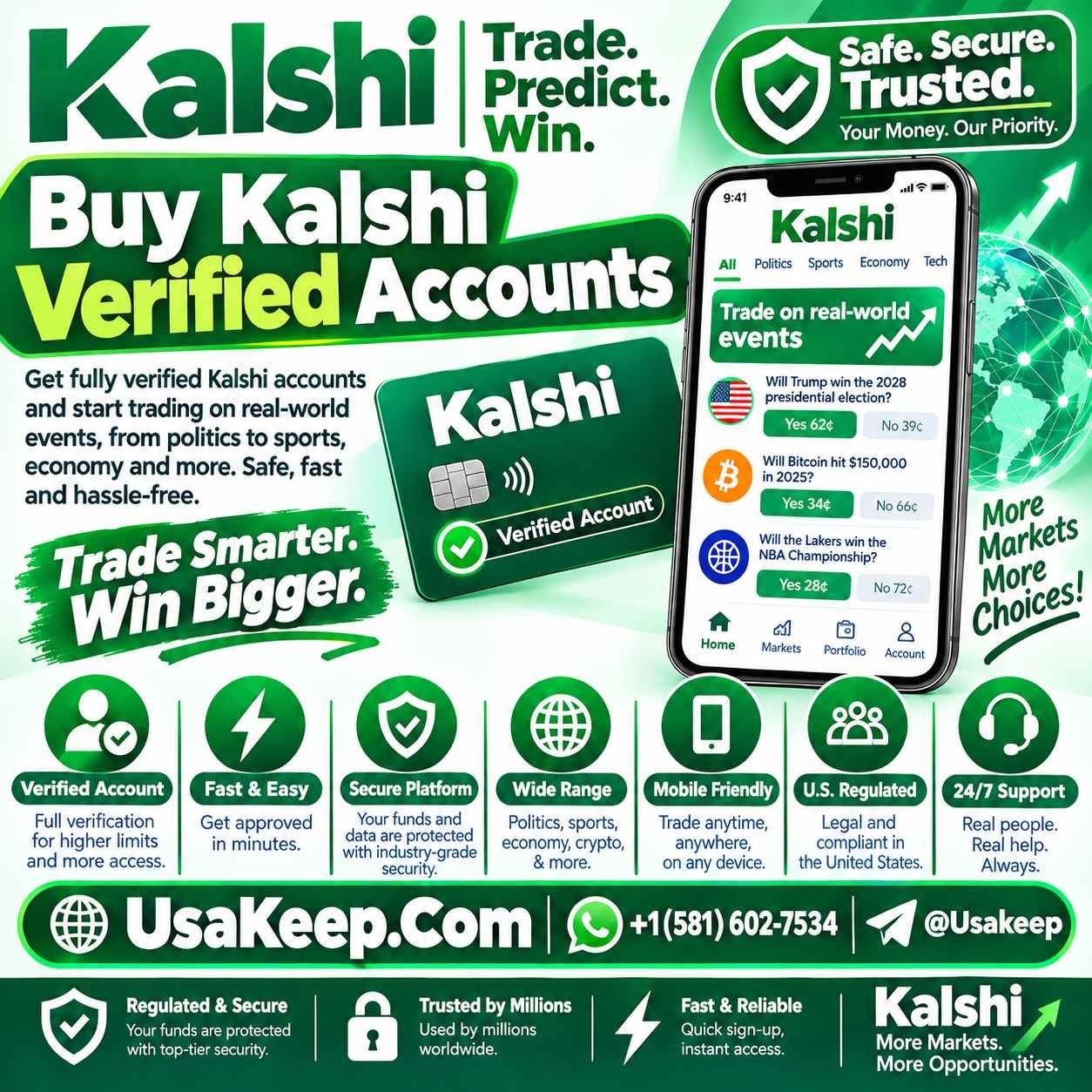 Buy Verified Kalshi Account