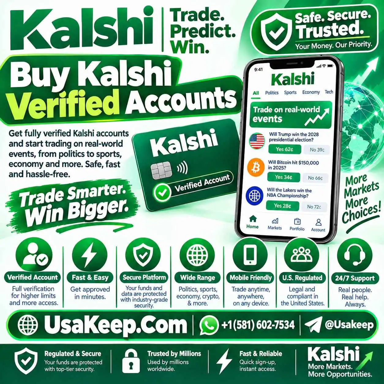 Buy Verified Kalshi Account