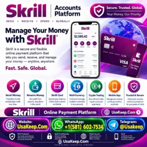 Buy Verified Skrill Accounts