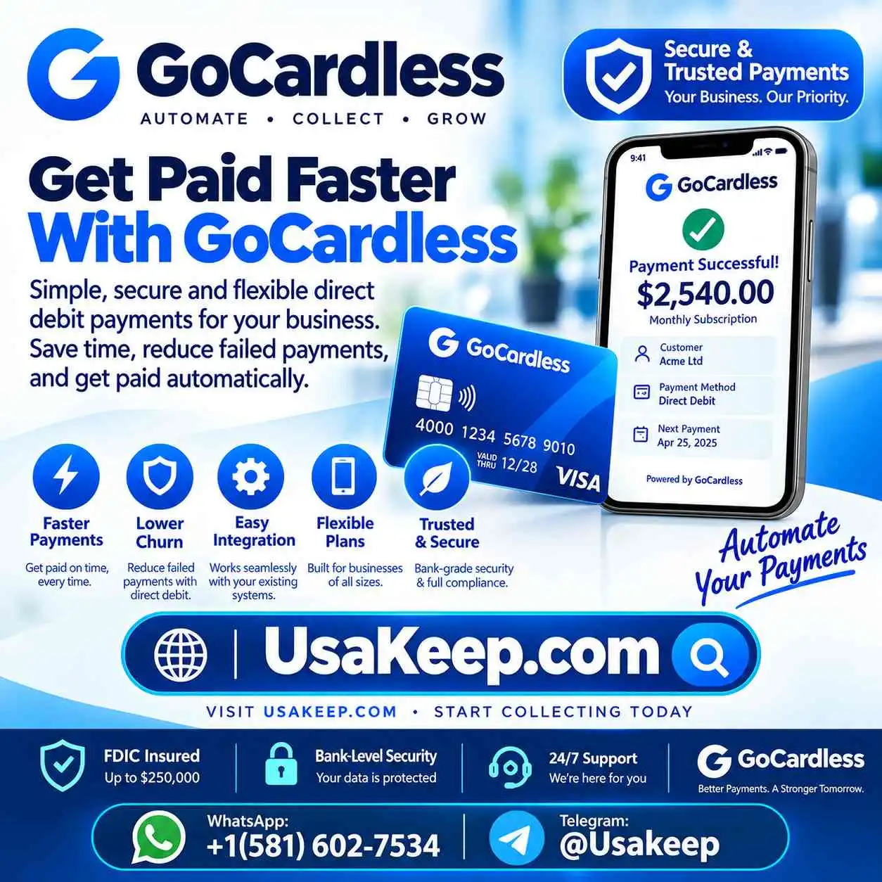 Buy verified Gocardless accounts