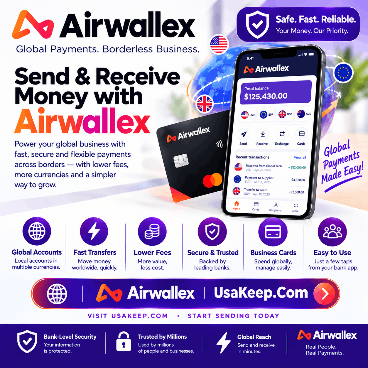 Buy verified airwallex accounts