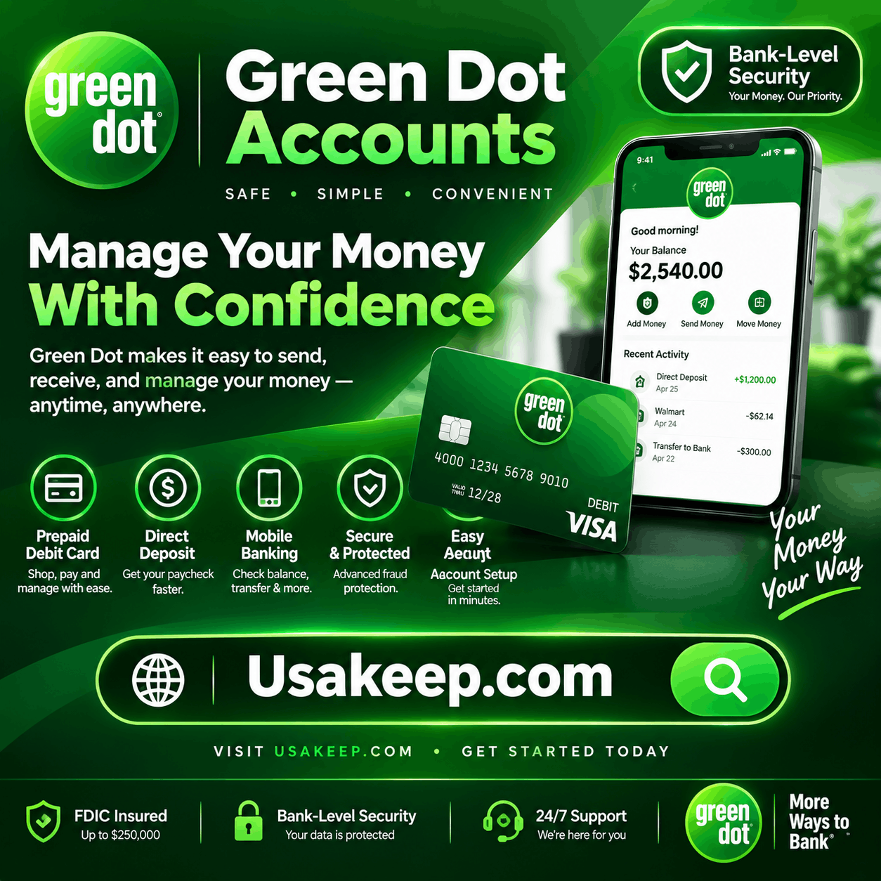 Buy verified green dot accounts